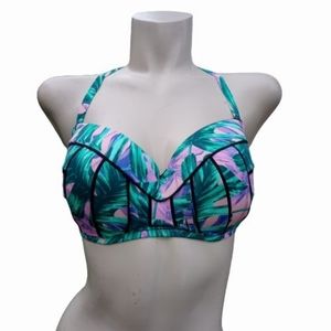 Shade & Shore Multicolored Bikini Top
